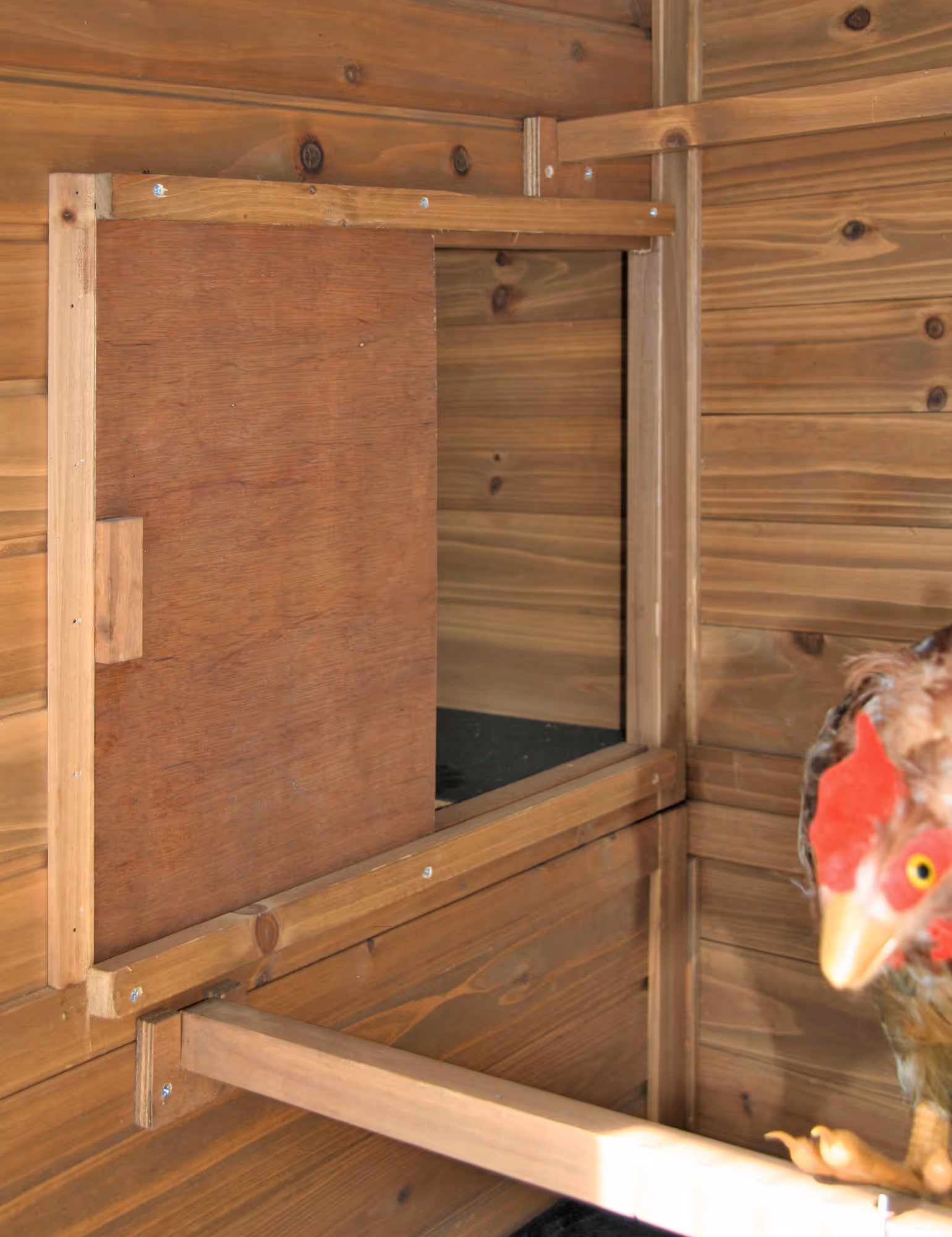 Maison pour poules bois, 222X115X200cm