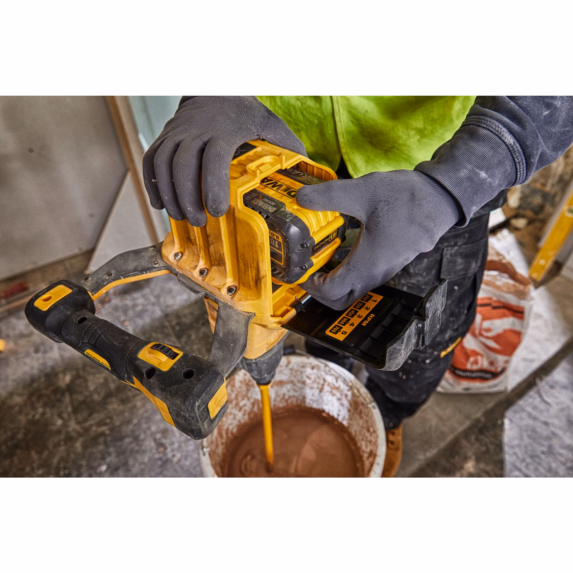 Malaxeur XR FLEXVOLT 54V 3Ah Li-Ion