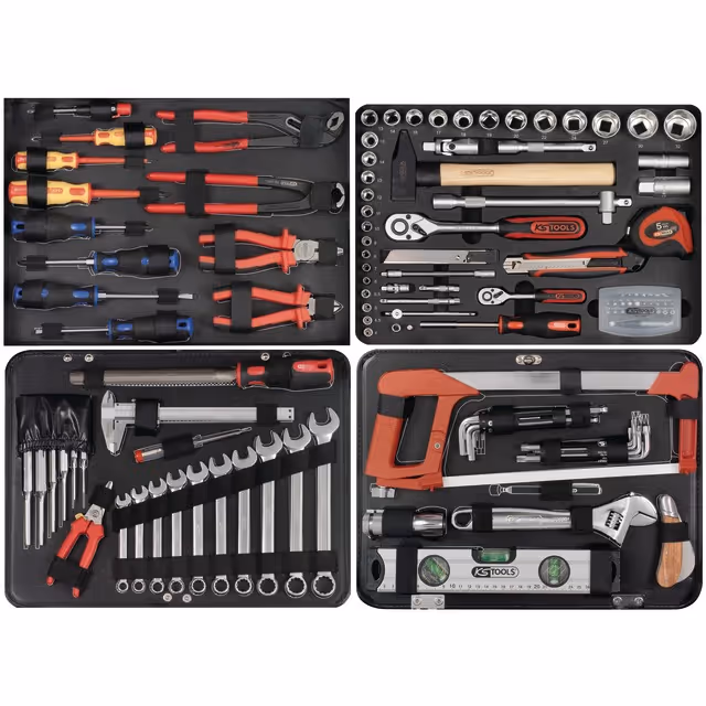Mallette depannage 1/4" 1/2" ultimate 131 pieces