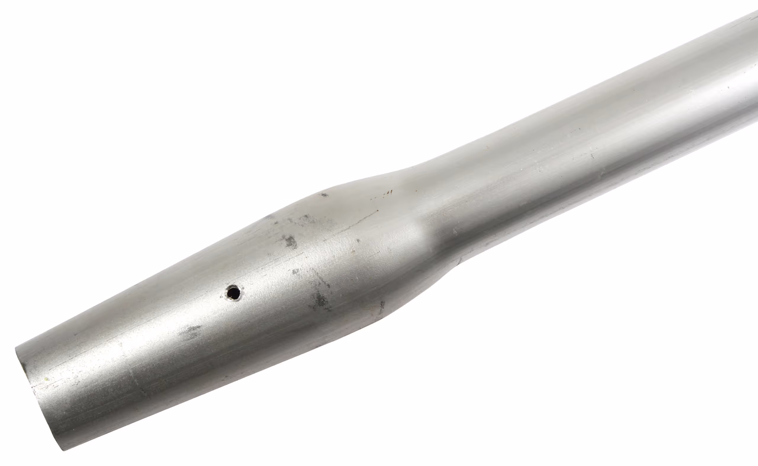 Manche aluminium poignée D, 134cm