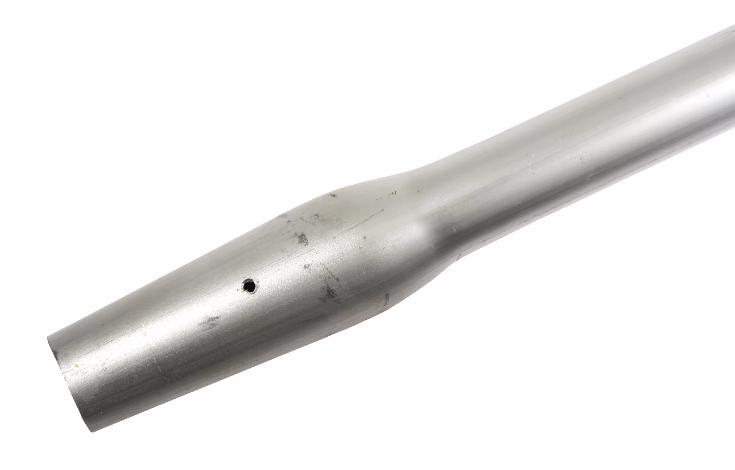 Manche aluminium poignée D, 134cm