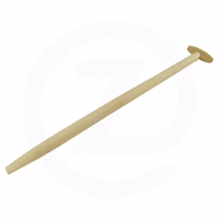 Manche de bêche, droit, frêne, poignée en T 41 mm, 100 cm