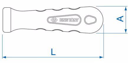 Manche pour limes L:12cm