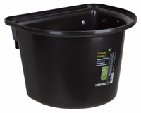 Mangeoire de porte plastique 12l, noir