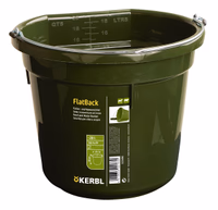 Mangeoire FlatBack plastique vert, 20L