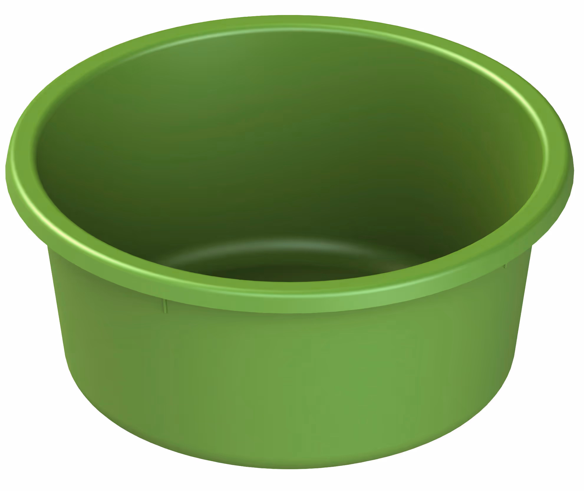 Mangeoire plastique 2l, verte