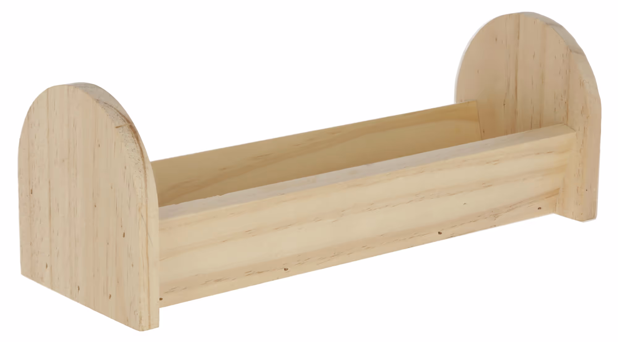 Mangeoire pour rongeur bois, 550ml, 28X10X10cm