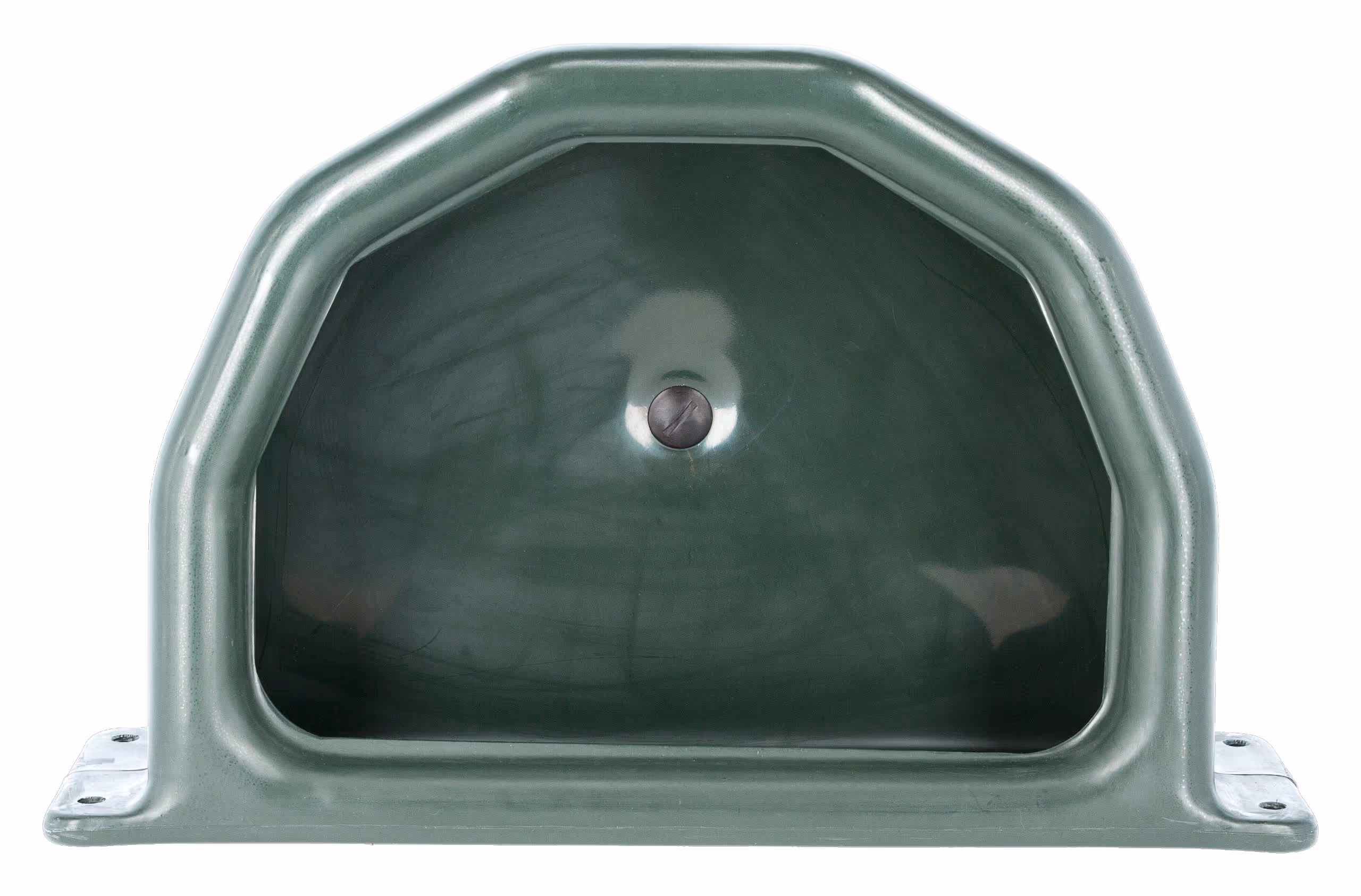 Mangeoire semi-circulaire vert, 25L