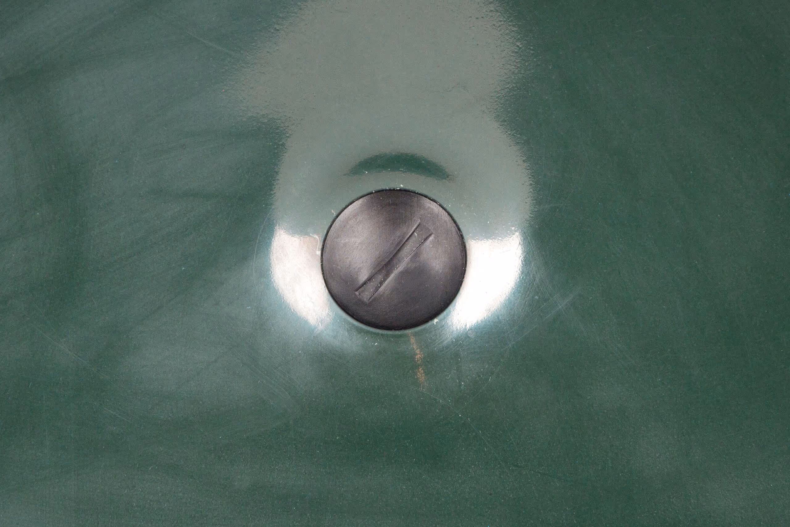 Mangeoire semi-circulaire vert, 25L