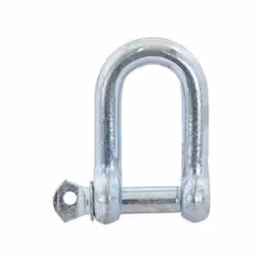 Manille à visser, Ø axe10mm x 18mm Largeur de mâchoire - Vendu par 5