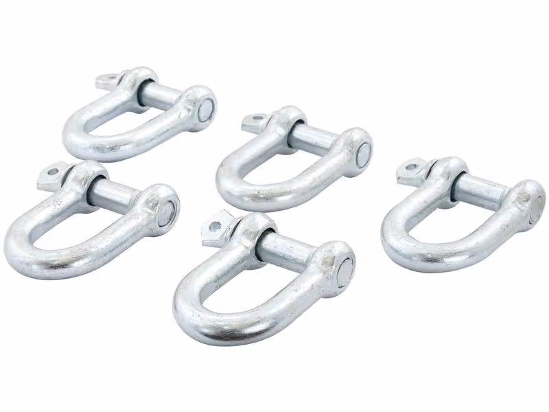 Manille à visser, Ø axe19mm x 37mm Largeur de mâchoire - Vendu par 5
