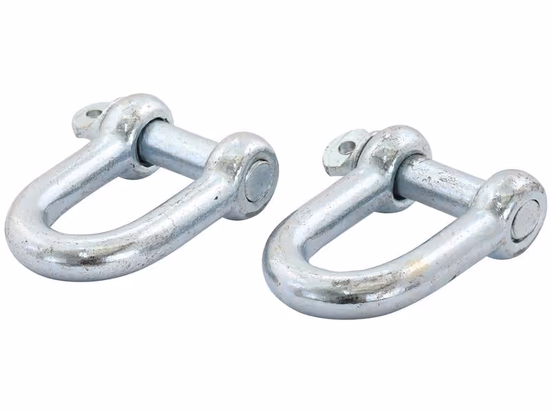 Manille à visser, Ø axe25.4mm x 50mm Largeur de mâchoire - Vendu par 2