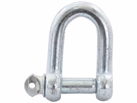 Manille à visser, Ø axe25.4mm x 50mm Largeur de mâchoire - Vendu par 2