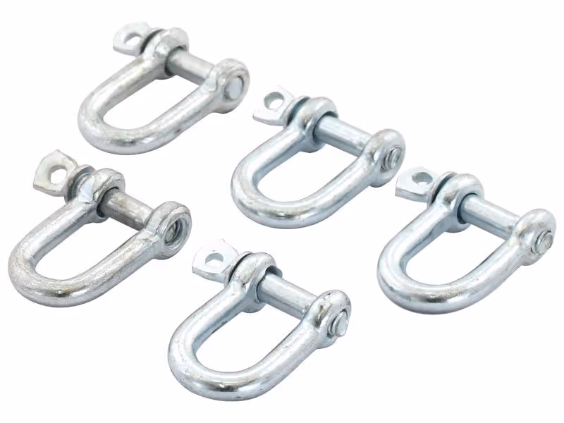 Manille à visser, Ø axe5mm x 11mm Largeur de mâchoire - Vendu par 5