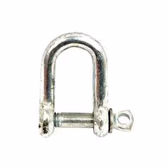 Manille à visser, Ø axe6mm x 12mm Largeur de mâchoire - Vendu par 5