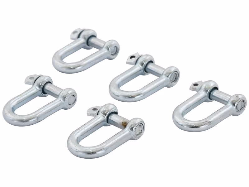 Manille à visser, Ø axe8mm x 16mm Largeur de mâchoire - Vendu par 5