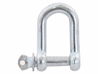 Manille à visser, Ø axe8mm x 16mm Largeur de mâchoire - Vendu par 5