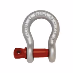 Manille d'ancrage à vis G209 - SWL: 1/3T, Taille 4.76mm (5 pièces)