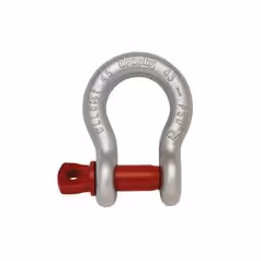 Manille d'ancrage à vis G209 - SWL: 9 1/2T, Taille 28.58mm (1 pc.)