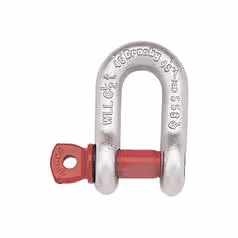 Manille droite à vis G210 - SWL: 3 1/4T, Taille 0.625mm (1 pc.)