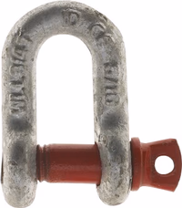 Manille droite haute résistance 16mm 2t Adaptable