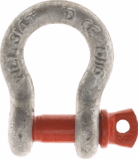 Manille lyre haute résistance 22mm 4.75t Adaptable