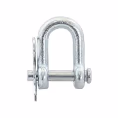Manille, Ø axe10mm, Largeur de mâchoire: 18mm - Vendu par 5