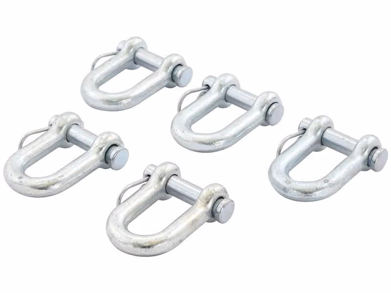 Manille, Ø axe11mm, Largeur de mâchoire: 22mm - Vendu par 5
