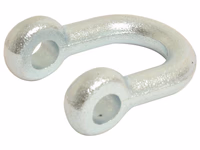 Manille Ø trou 11mm, Profondeur: 14mm, Hauteur: 70mm - Remplacement pour Rousseau, S.M.A Correspond à: 555601 - Vendu par 5