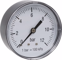 Manometre 1/4" diam 63mm /coque