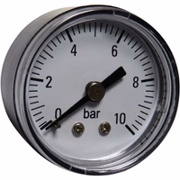 Manometre 10 bars ø 40 mm 1/8