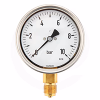 Manomètre Ø100 0-10bar ½ " unt