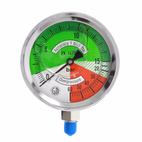 Manometre ø100 0-15-60 bars 1/4''
