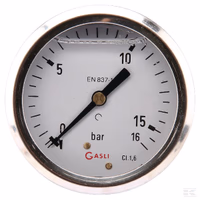 Manomètre Ø63 0-16bar ¼ ar.