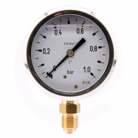 Manomètre Ø63 0-1bar ¼" inf.