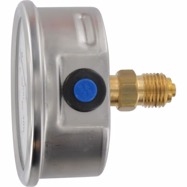 Manomètre Ø63 0-400bar ¼" arr.