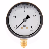 Manomètre Ø63 0-4bar ¼" inf.