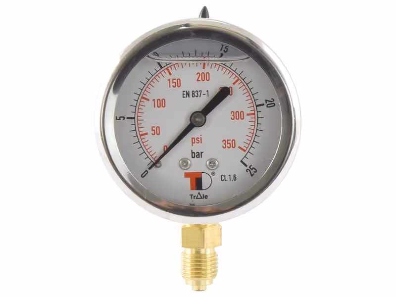 Manomètre Ø63mm (0-25 bar)