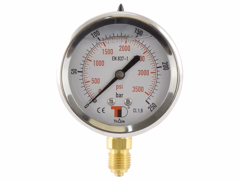 Manomètre Ø63mm (0-250 bar)