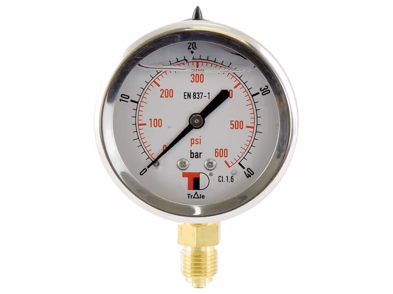 Manomètre Ø63mm (0-40 bar)