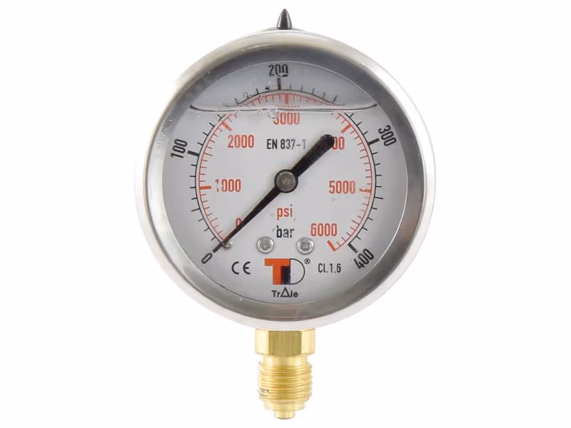 Manomètre Ø63mm (0-400 bar)