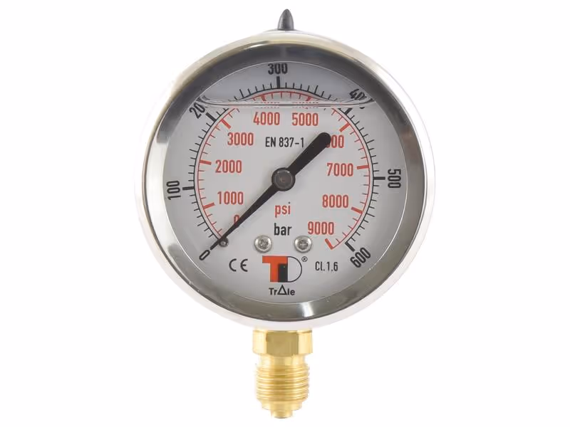 Manomètre Ø63mm (0-600 bar)