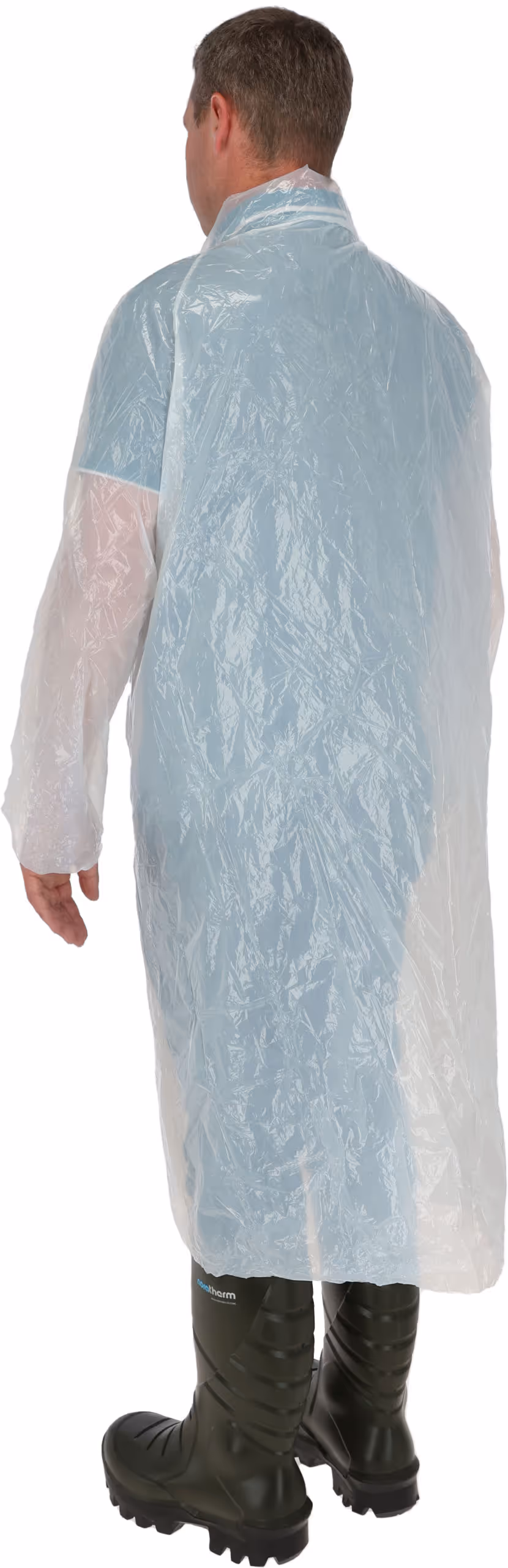 Manteau à usage unique blanc, 120cm