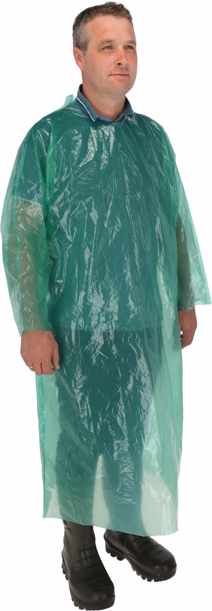 Manteau à usage unique vert, non stériles
