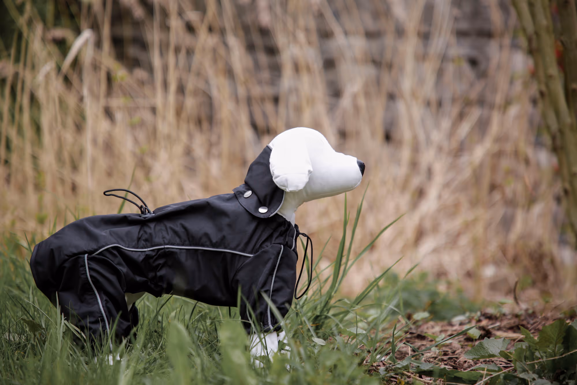 Manteau de pluie Manchester noir, taille L, 45cm