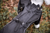 Manteau de pluie Manchester noir, taille L, 45cm