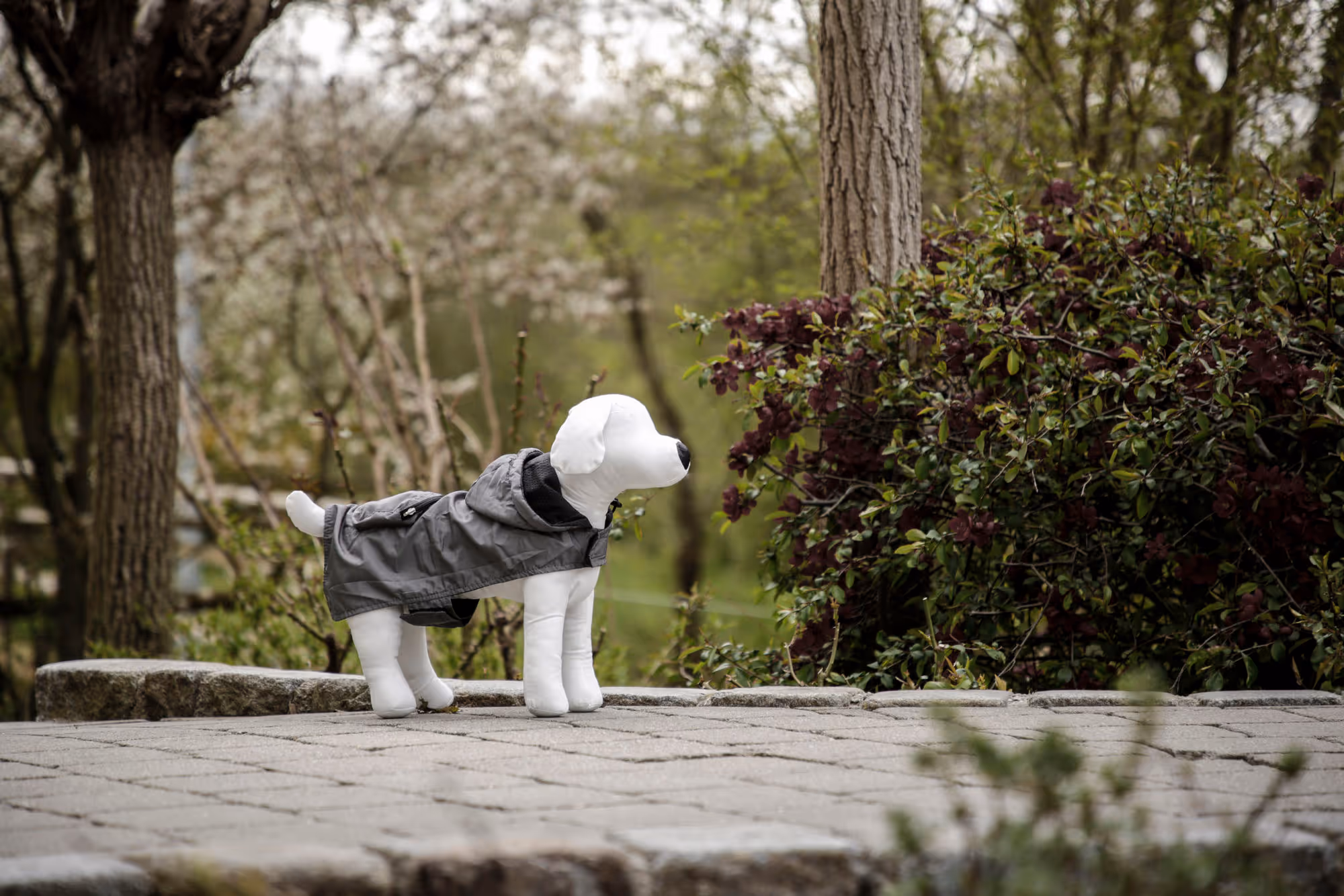 Manteau de pluie Seattle gris, taille S, 35cm