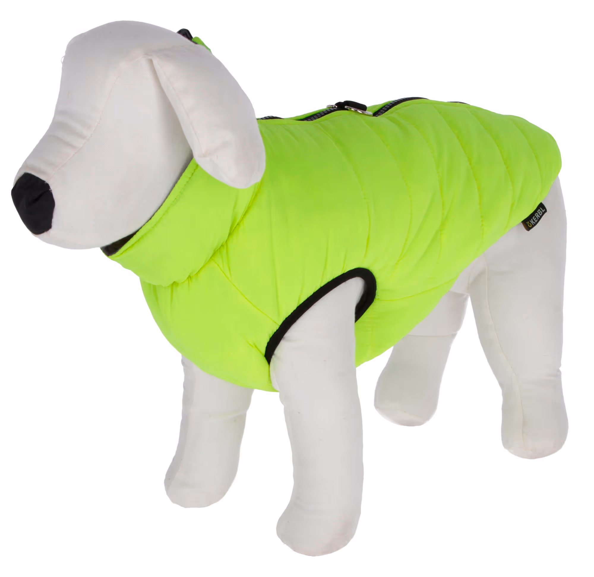 Manteau matelassé Charmonix gris/jaune, taille S, 35cm