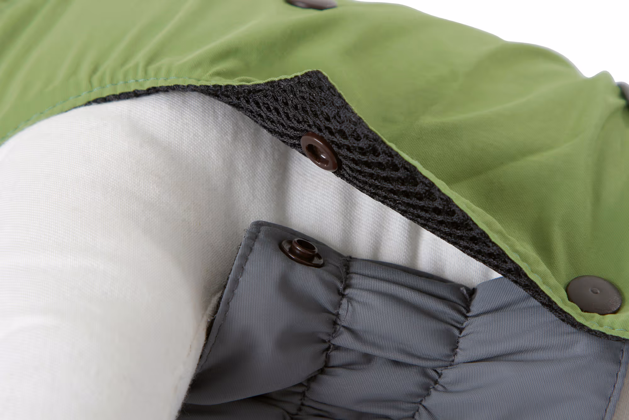 Manteau pour chien Vancouver gris/vert, taille L, 45cm