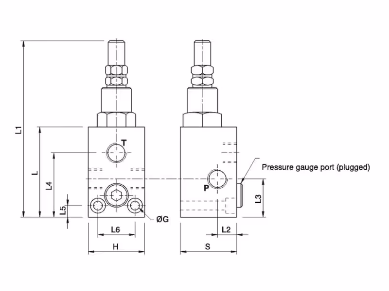 MARCHESINI Limiteur de pression à action directe 3/8'' BSP (45 L/mn Débit) - ref VMD3502B3